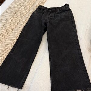 Zara Black Wide Leg Pants